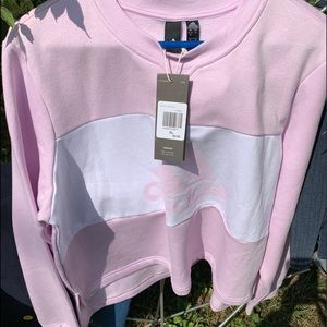 Adidas slightly cropped sweatshirt